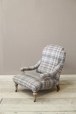 Victorian open armchair made by Robertson and Colman