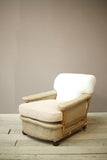 Antique Deconstructed Victorian deep seated armchair