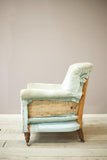 Victorian buttoned back Tub chair by Cornelius V Smith