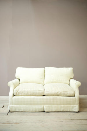 20th century Bespoke 2 seater sofa by Sean Cooper - Skirted