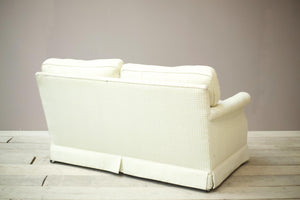 20th century Bespoke 2 seater sofa by Sean Cooper - Skirted