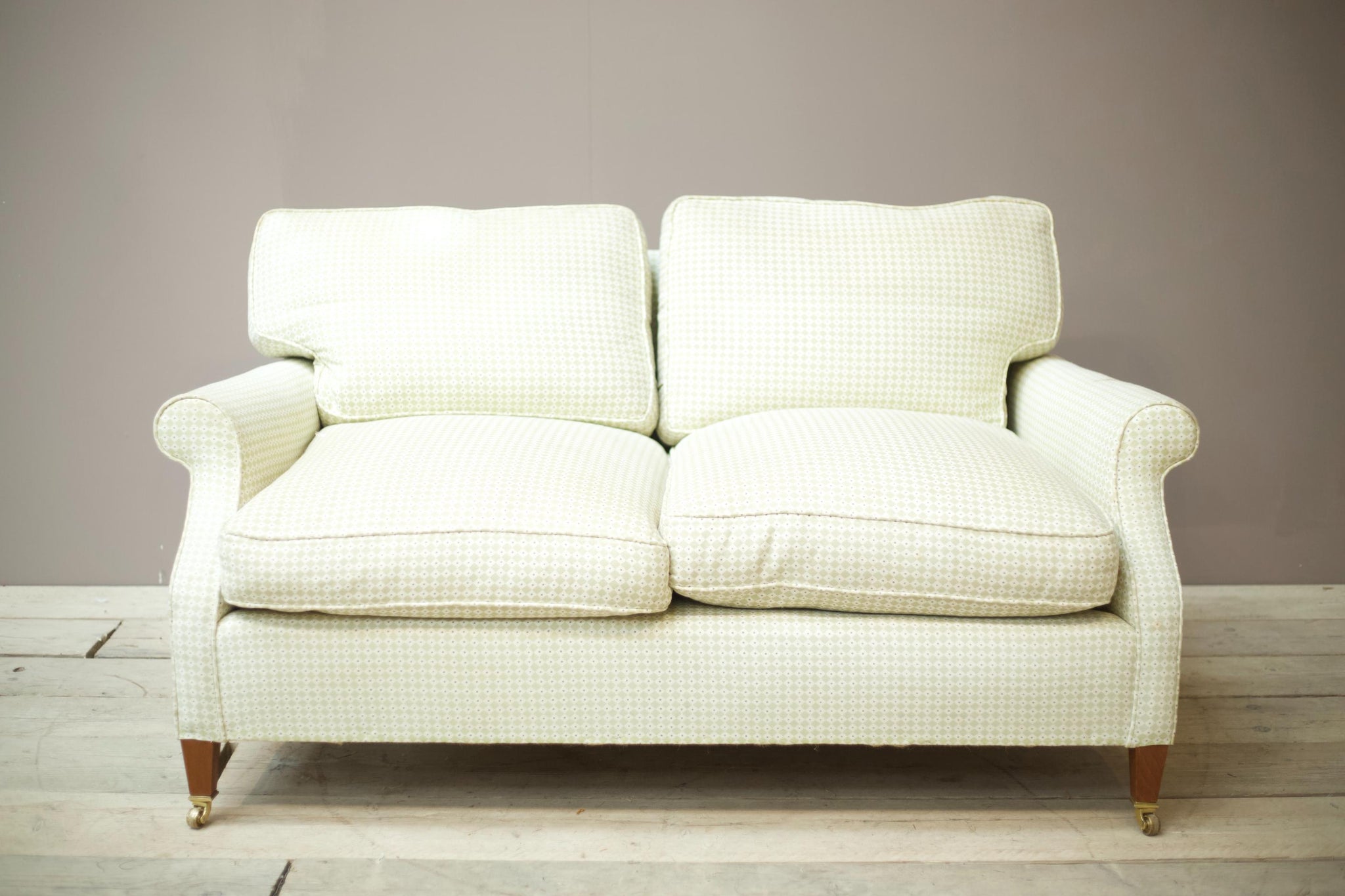 20th century Bespoke 2 seater sofa by Sean Cooper