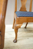 Set of 4 Genuine Queen Anne dining chairs