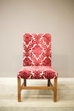 Georgian mahogany slipper chair