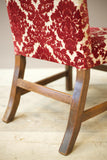 Georgian mahogany slipper chair