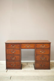 Georgian solid mahogany desk - TallBoy Interiors