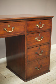Georgian solid mahogany desk - TallBoy Interiors