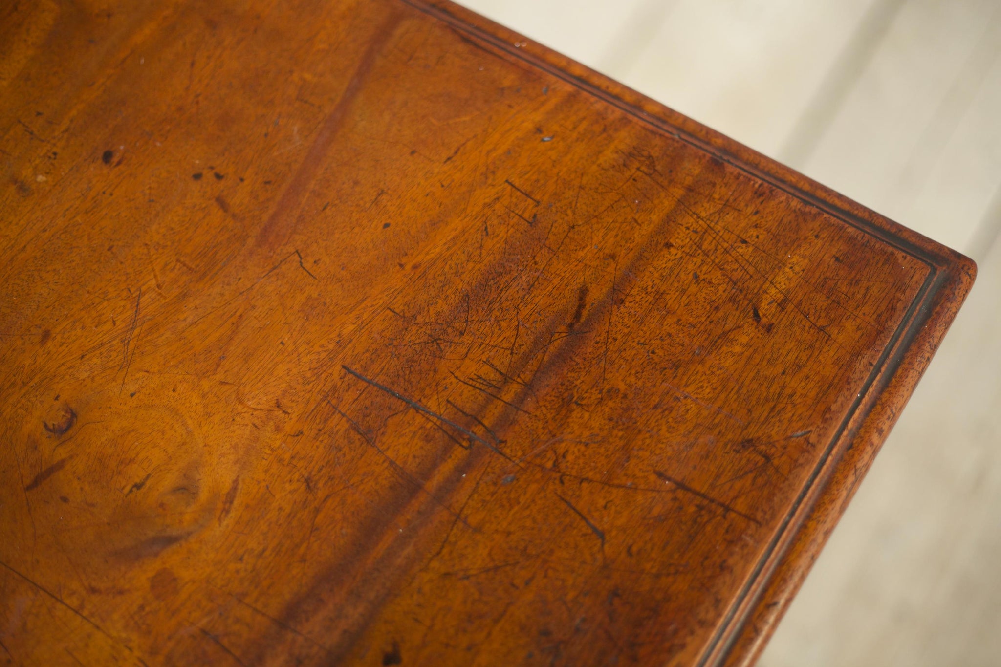 Georgian solid mahogany desk