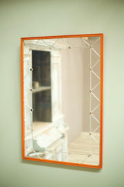 Swedish Mid century mirror by Glas & Tra - TallBoy Interiors