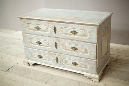 18th century Bavarian painted chest of drawers