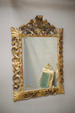 Large Early 19th century Italian giltwood carved mirror
