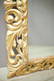 Large Early 19th century bright gilt Italian carved mirror