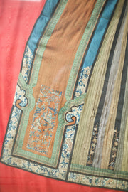 Pair of 18th century Chinese silk ceremonial dresses - TallBoy Interiors