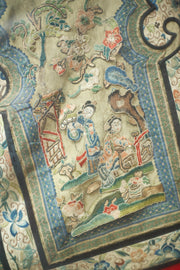 Pair of 18th century Chinese silk ceremonial dresses - TallBoy Interiors