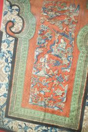 Pair of 18th century Chinese silk ceremonial dresses - TallBoy Interiors