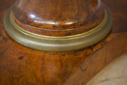 19th century French Empire black marble Gueridon table - TallBoy Interiors