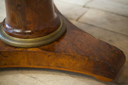 19th century French Empire black marble Gueridon table - TallBoy Interiors