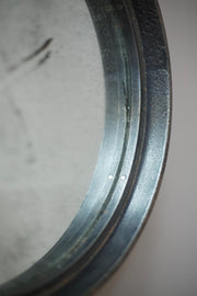 Mid century Italian steel circular wall mirror - TallBoy Interiors