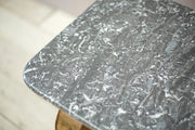 19th century French walnut and marble console table - TallBoy Interiors