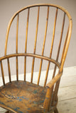 18th century Folk art stick back windsor chair