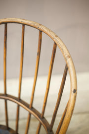 18th century Folk art stick back windsor chair - TallBoy Interiors