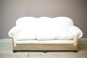 1930's Scalloped back country house sofa - TallBoy Interiors
