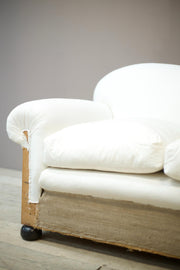 1930's Scalloped back country house sofa - TallBoy Interiors