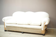 1930's Scalloped back country house sofa - TallBoy Interiors