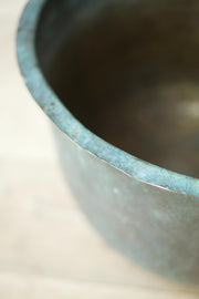 19th century Verdigris copper vat - TallBoy Interiors