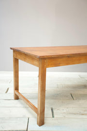 Early 20th century solid teak dining table - TallBoy Interiors