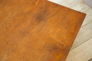 Early 20th century solid teak dining table - TallBoy Interiors
