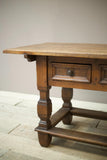 Spanish 18th century oak refectory table