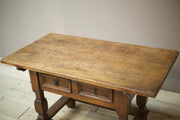 Spanish 18th century oak refectory table - TallBoy Interiors