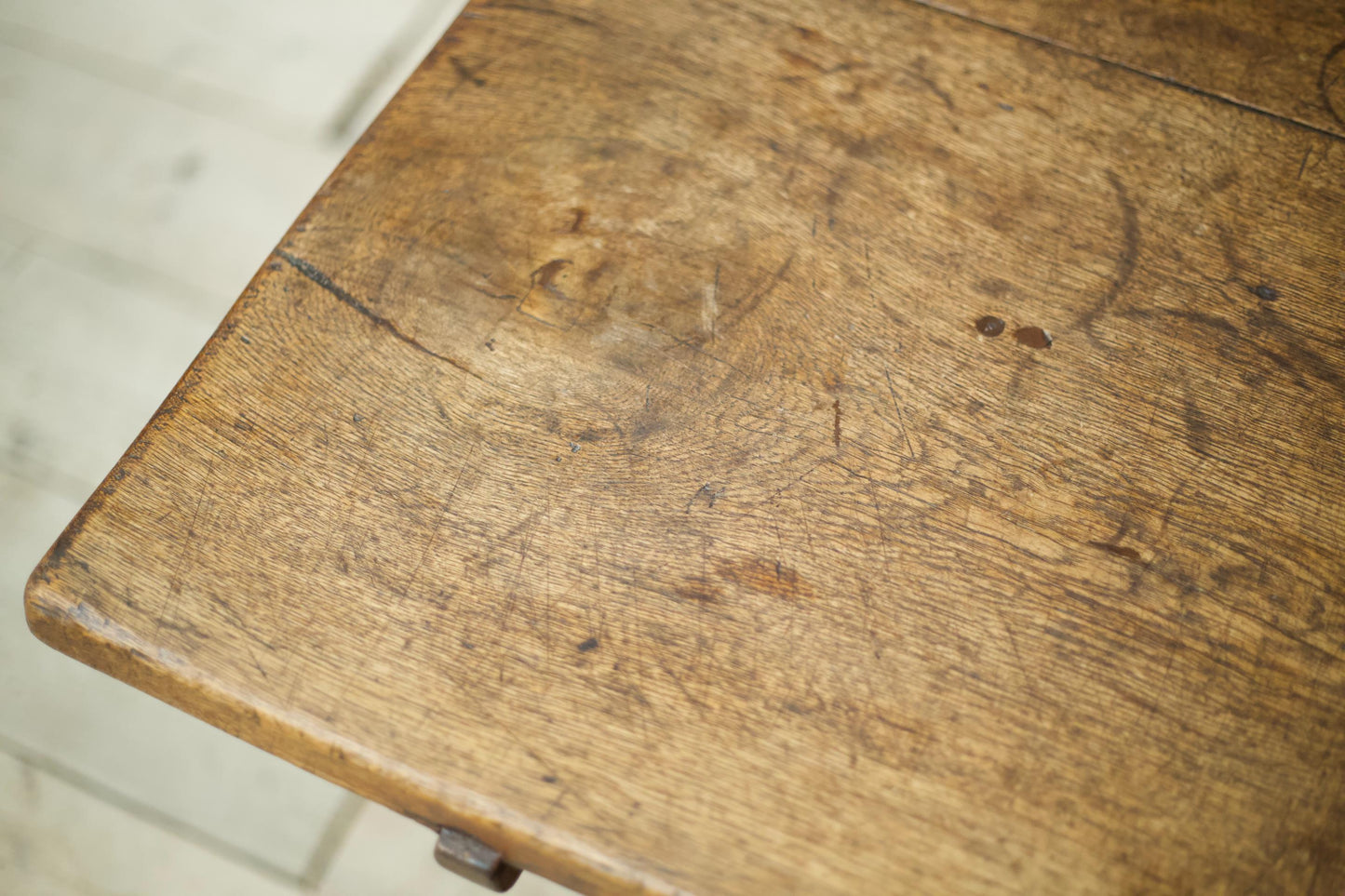 Spanish 18th century oak refectory table