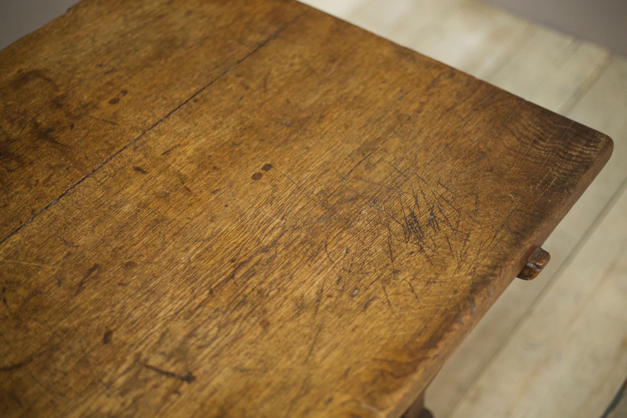 Spanish 18th century oak refectory table