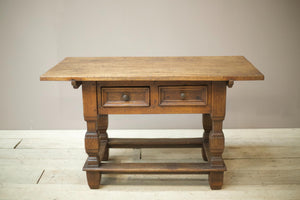 Spanish 18th century oak refectory table