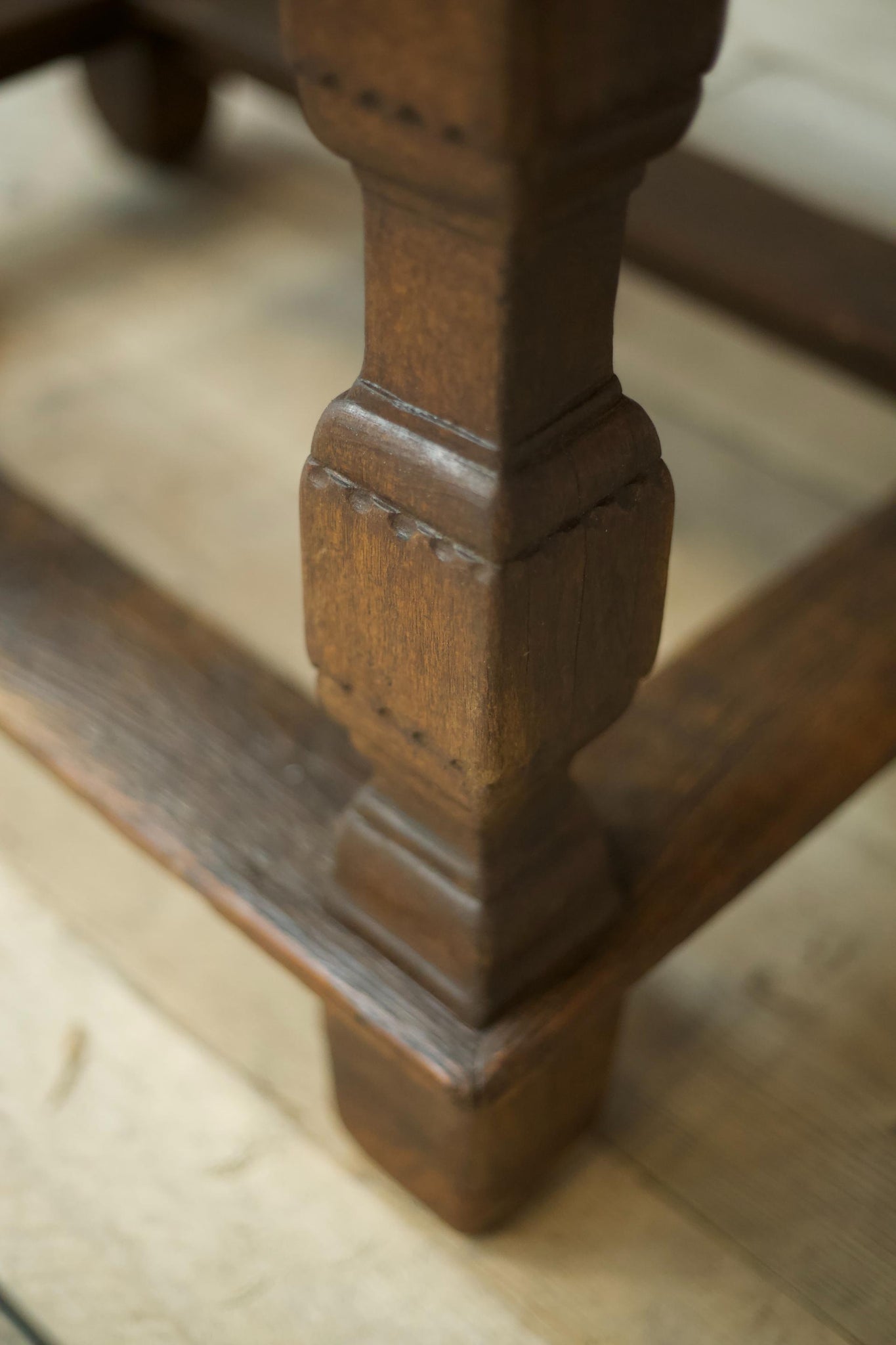 Spanish 18th century oak refectory table