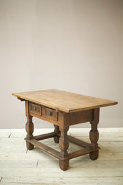 Spanish 18th century oak refectory table - TallBoy Interiors