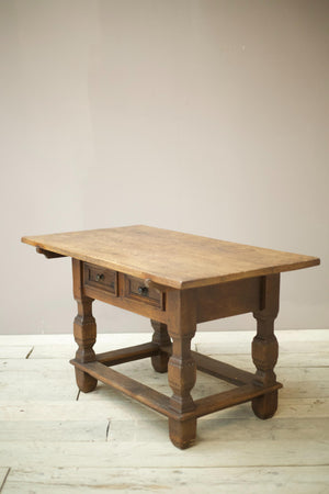 Spanish 18th century oak refectory table