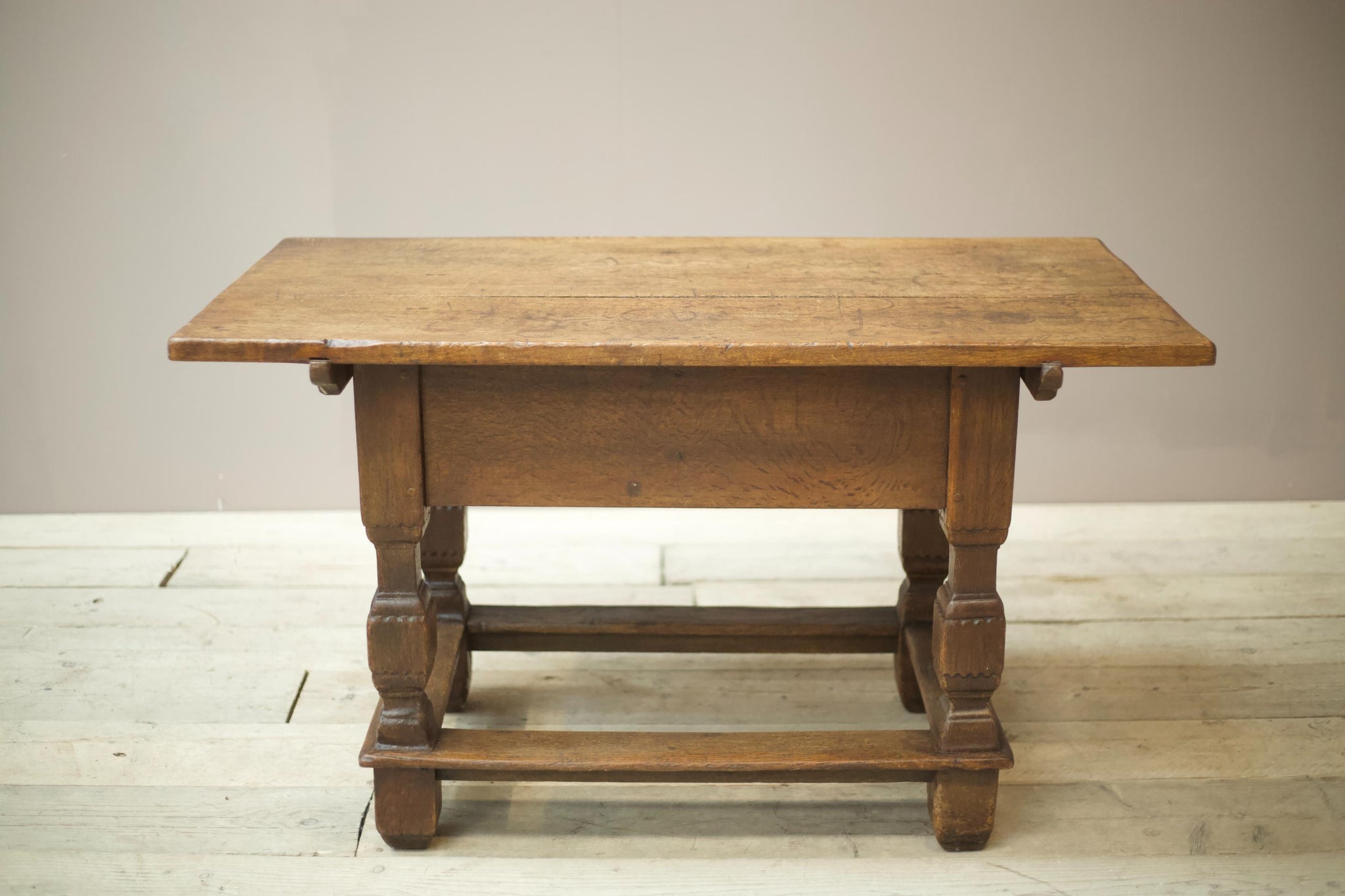 Spanish 18th century oak refectory table