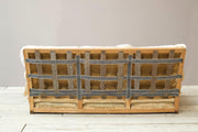 Early 20th century English country house cushioned back sofa - TallBoy Interiors