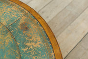 Late Victorian leather topped centre table