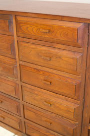 Very large 1940's brutalist sideboard - TallBoy Interiors