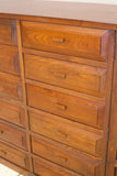 Very large 1940's brutalist sideboard