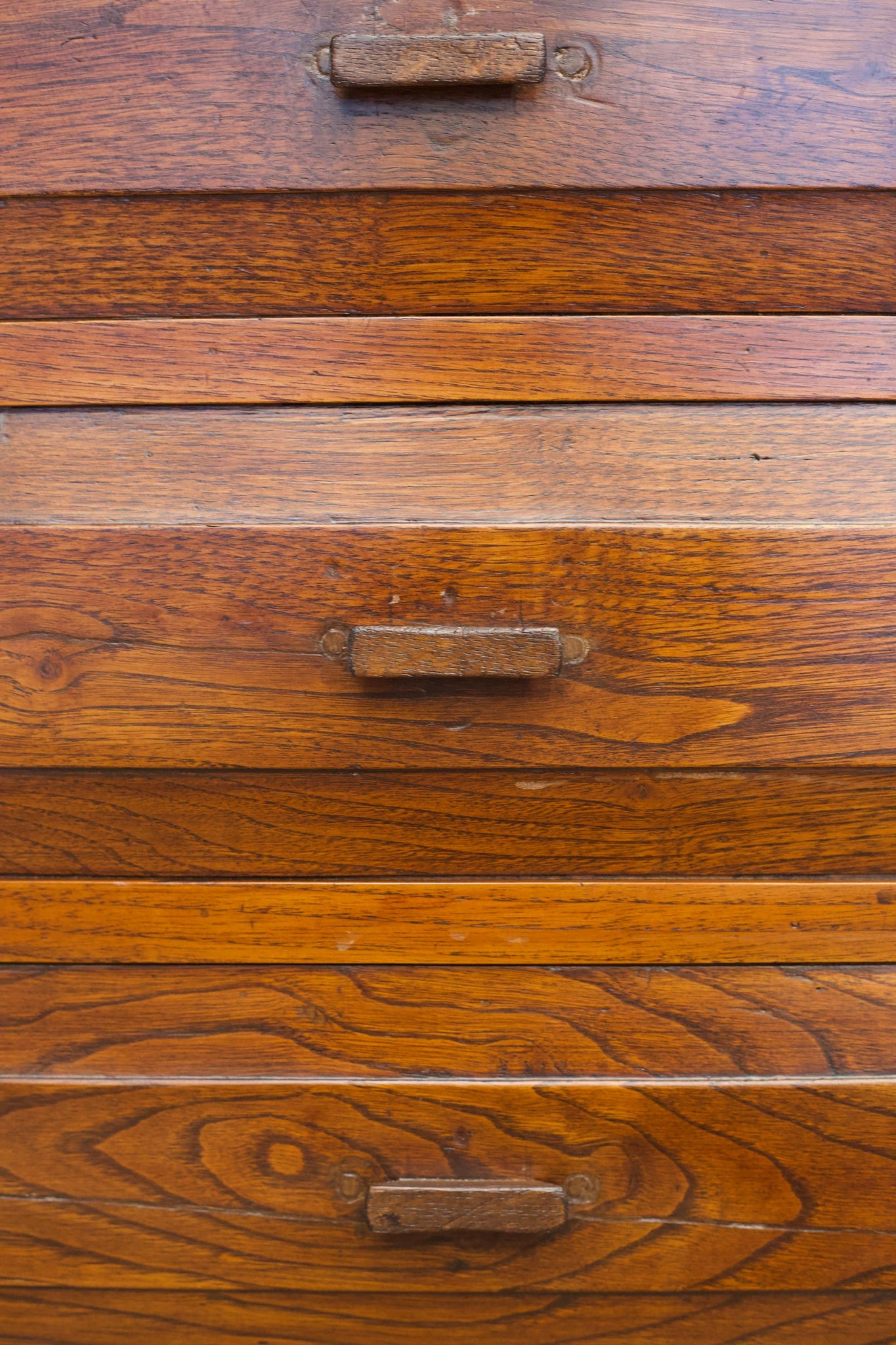 Very large 1940's brutalist sideboard