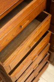 Very large 1940's brutalist sideboard - TallBoy Interiors