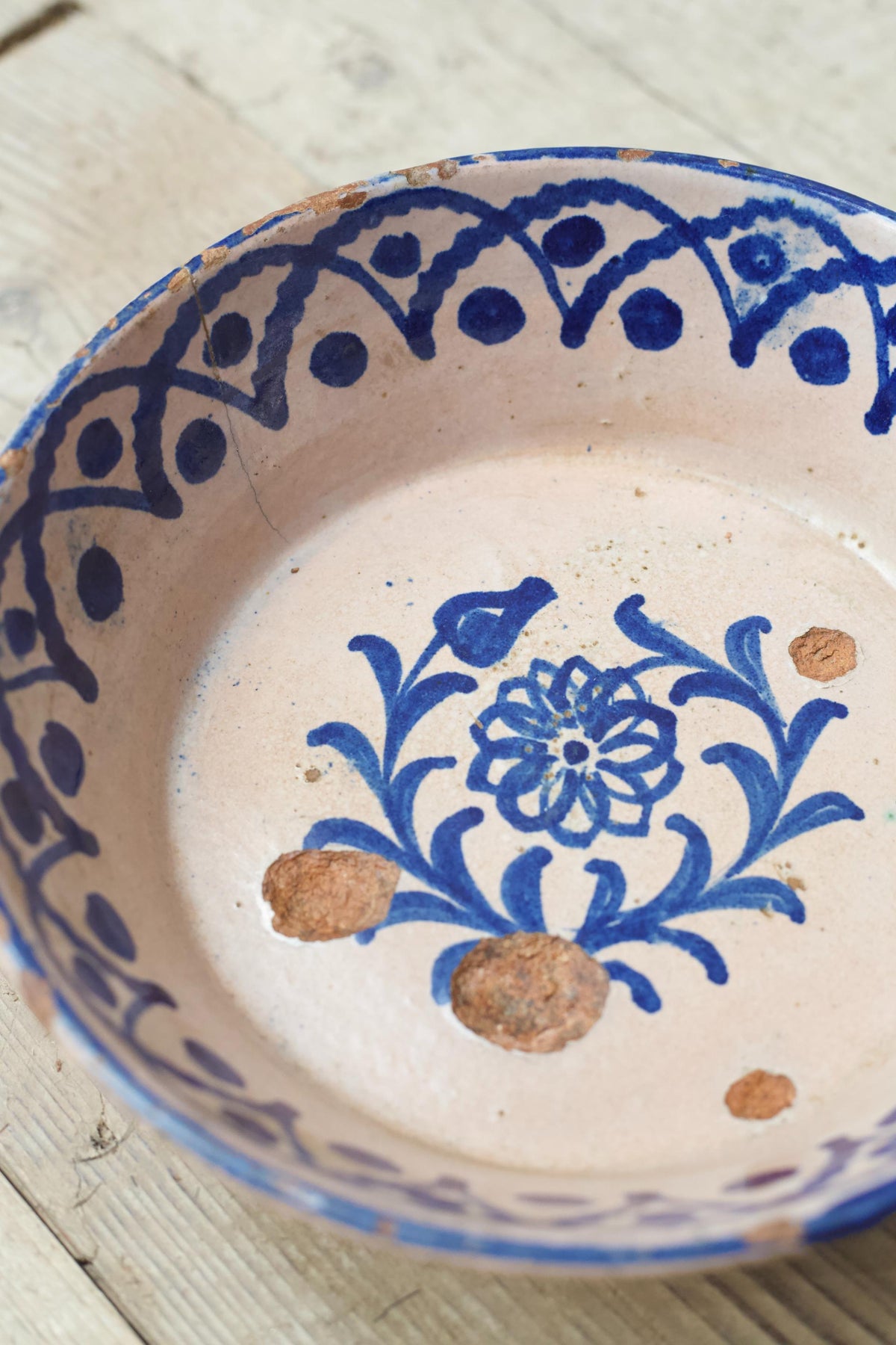 18th century Spanish bowl - No8 - TallBoy Interiors