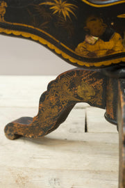 19th century Chinoiserie tilt top table - TallBoy Interiors