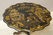 19th century Chinoiserie tilt top table - TallBoy Interiors