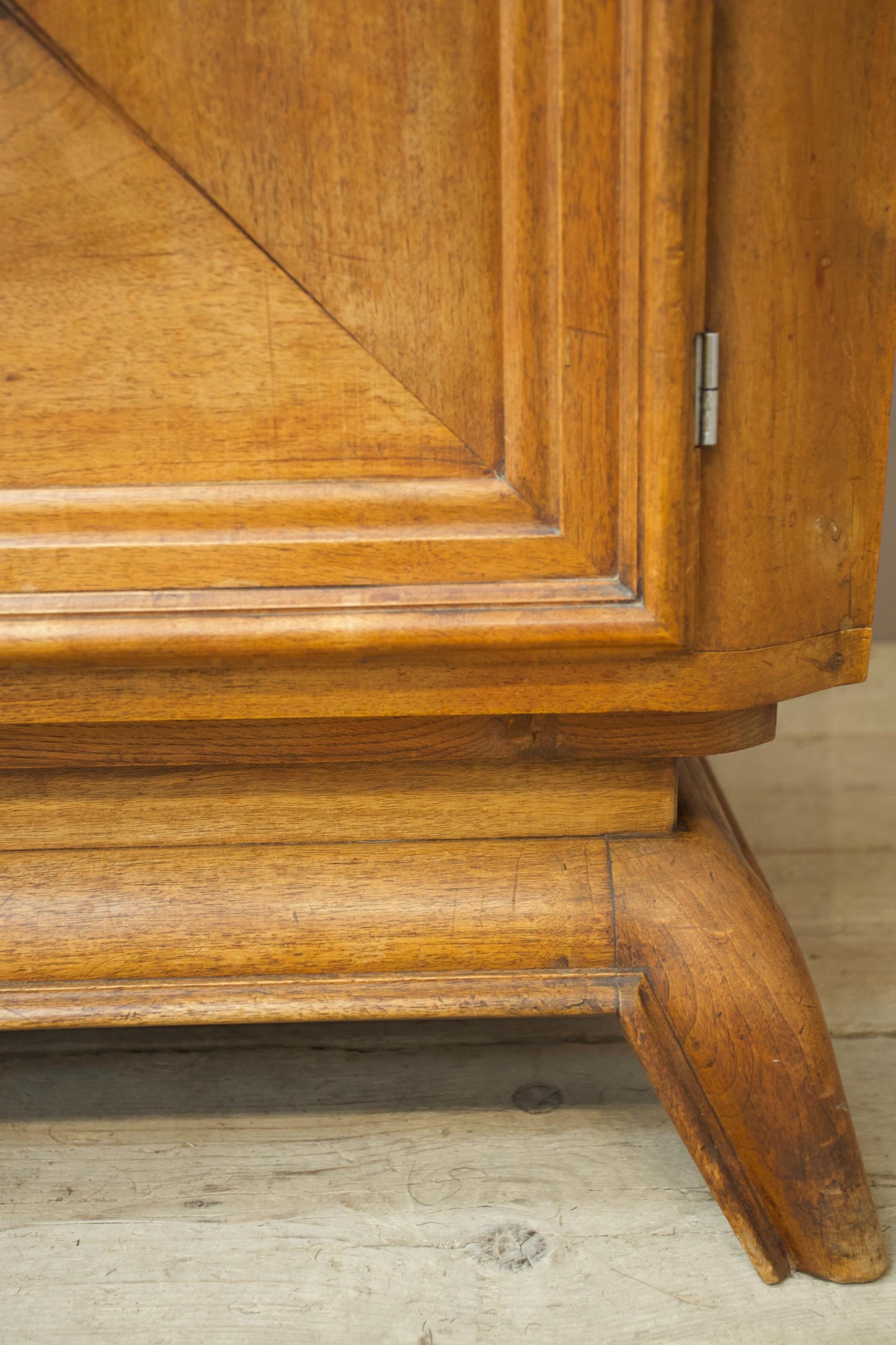 Art deco mahogany and marble sideboard